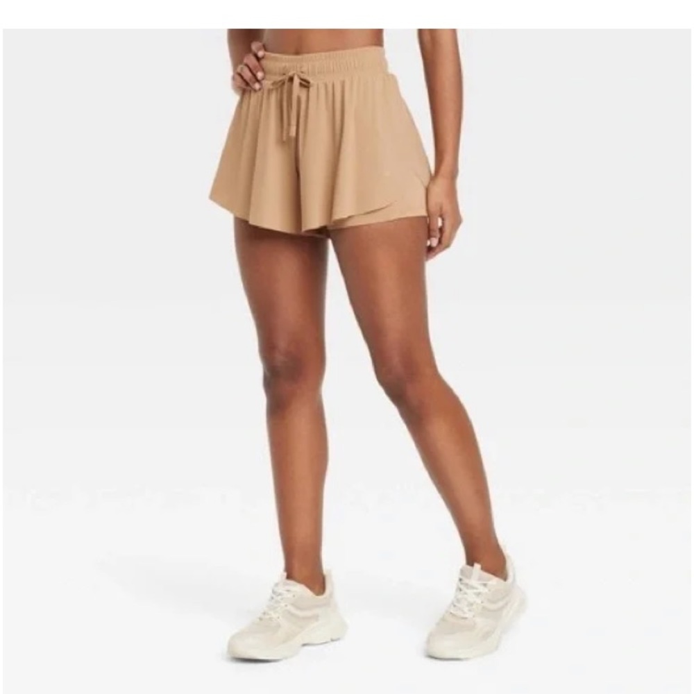 JoyLab Women's Athletic Tan Shorts